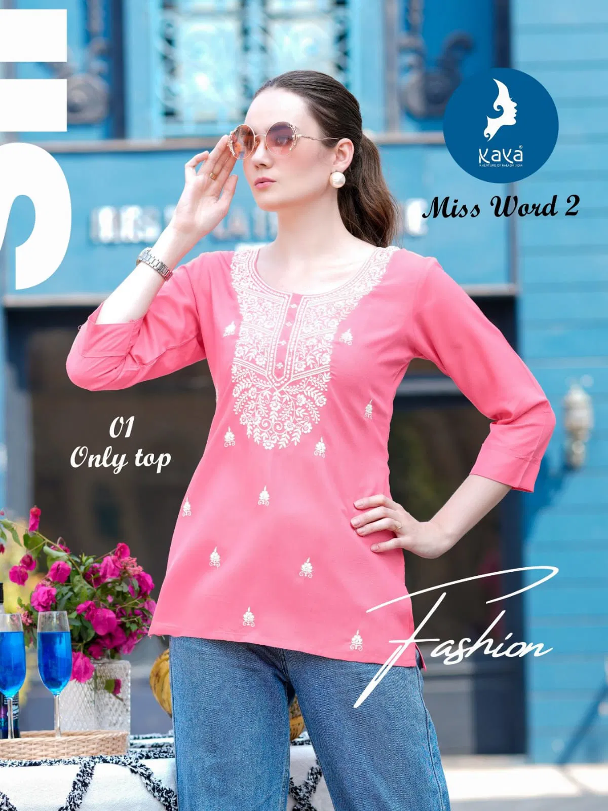 Miss Word 2 By Kaya Rayon Wholesale Ladies Top Suppliers In Mumbai